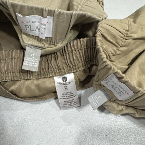 Lot of 3 Uniform Skirts/Skort Tan Brown Girls 3T Childrens Place, N & M Uniforms - Picture 11 of 11